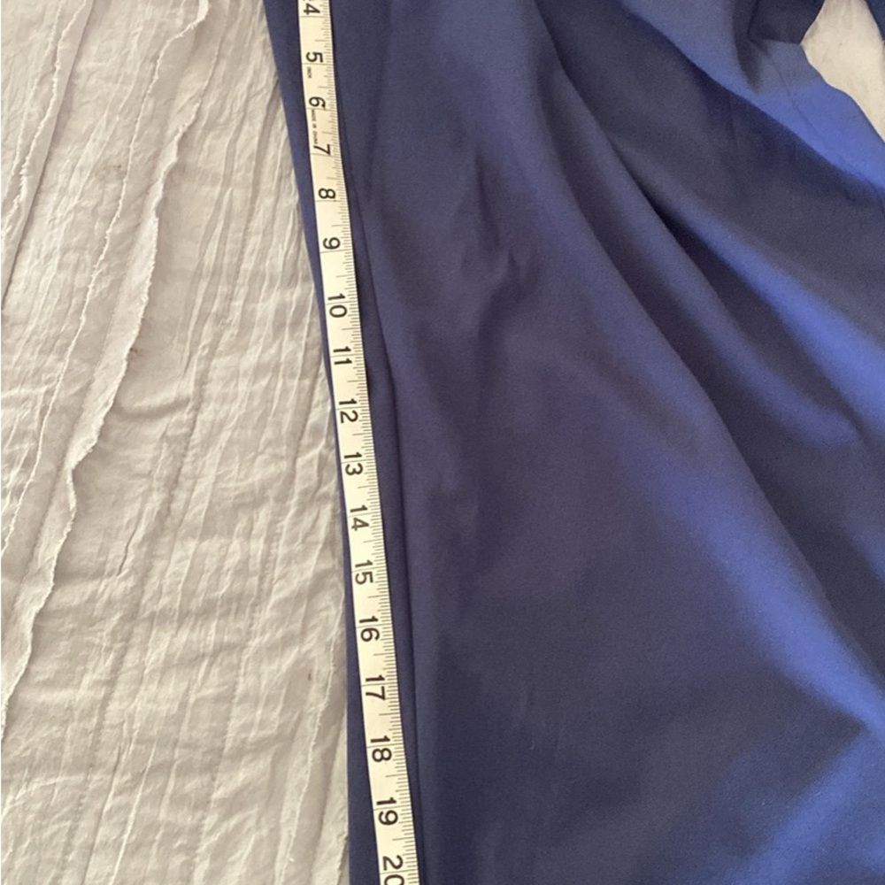 Calvin Klein Navy Blue Sleeveless Jumpsuit with Tie Waist - Picture 9 of 9